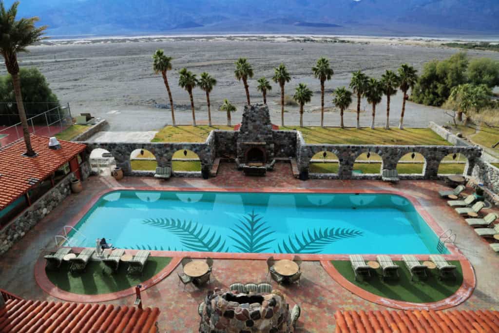 Outdoor Pool at the Inn at Death Valley