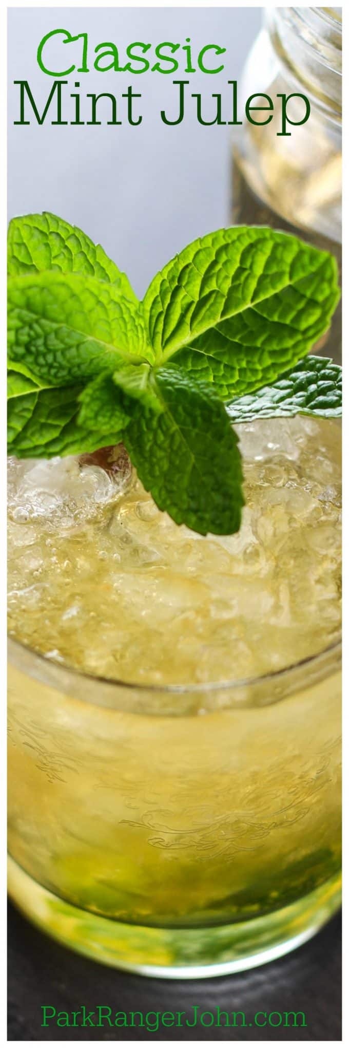 Classic Mint Julep Recipe Park Ranger John