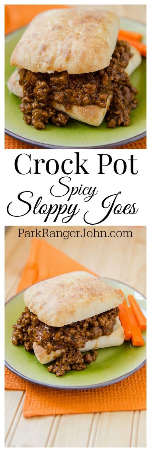 Slow Cooker Crock Pot Sloppy Joes Recipe | Park Ranger John