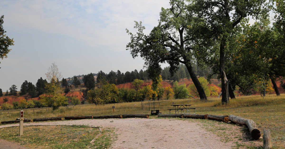 Devils Tower Camping - Belle Fourche River Campground | Park Ranger John