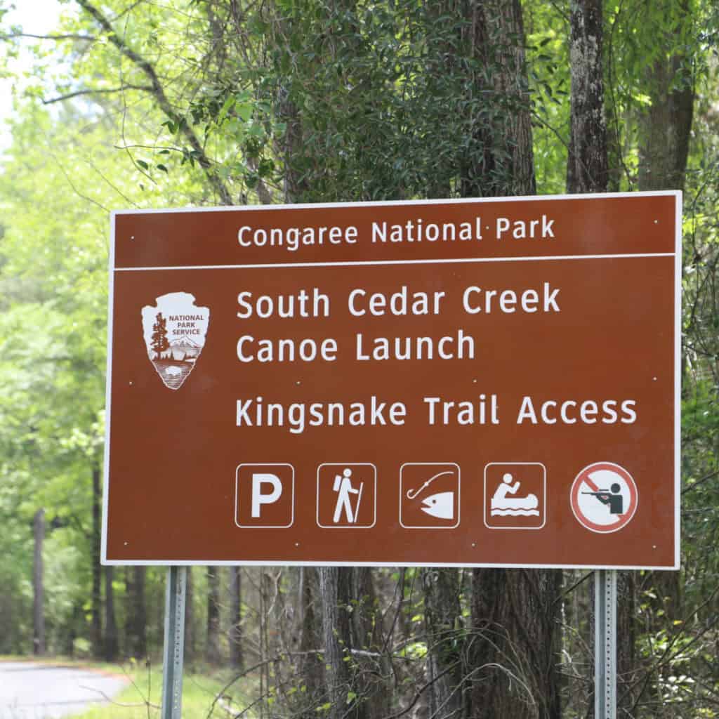 South Cedar Creek Canoe Launch