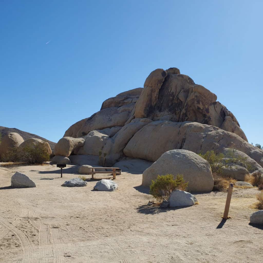 Campsite 15 Belle Campground Joshua Tree National Park