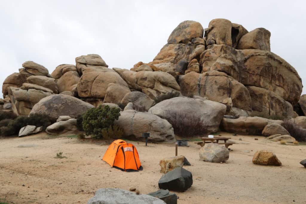 Campsite 18 Ryan Campground Joshua Tree National Park