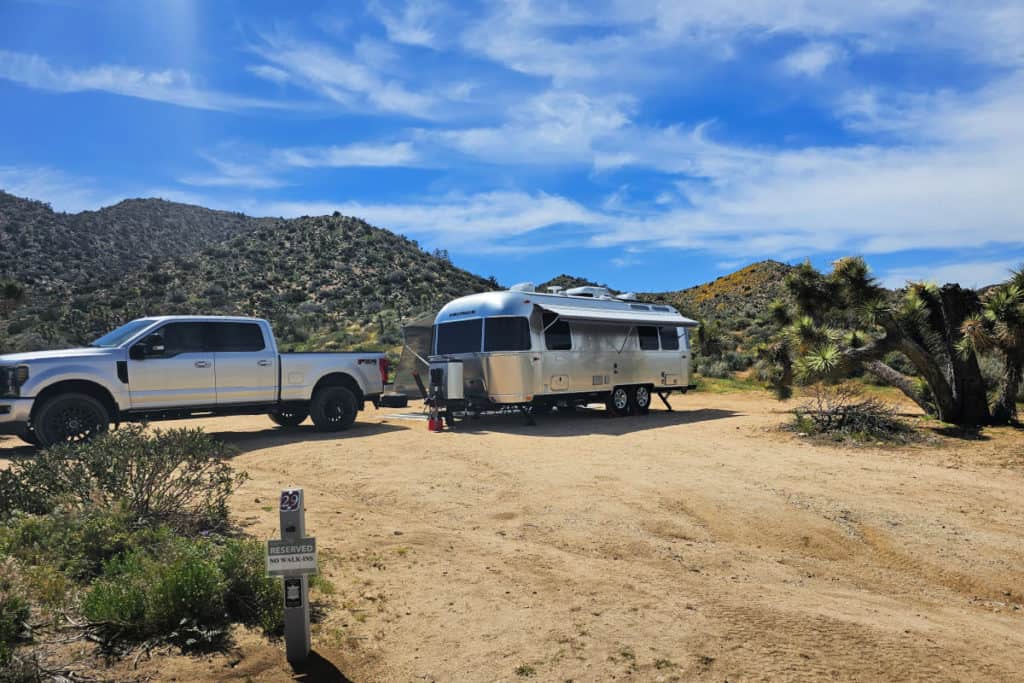 Campsite 29 Black Rock Campground Joshua Tree National Park