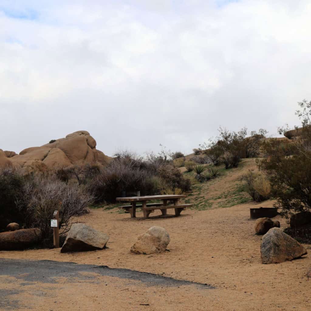 Campsite 94 Jumbo Rocks Campground Joshua Tree National Park