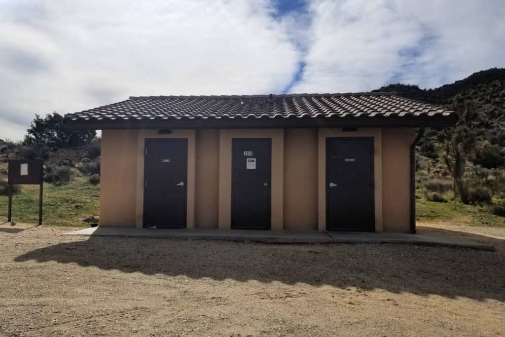 Restroom at Black Rock Campground Joshua Tree National Park