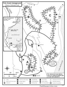 Fish Creek Campground - Glacier National Park | Park Ranger John