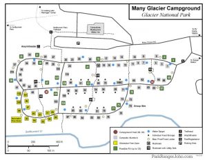 Many Glacier Campground - Glacier National Park | Park Ranger John