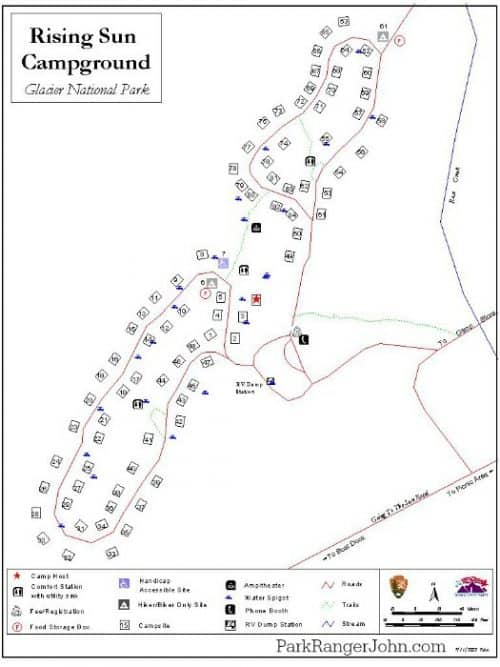 Rising Sun Campground - Glacier National Park | Park Ranger John