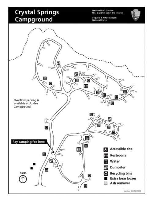 Crystal Springs Campground - Kings Canyon National Park | Park Ranger John