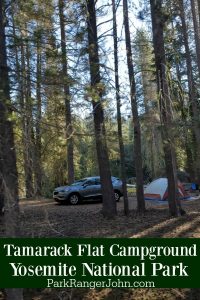 Tamarack Flat Campground - Yosemite National Park | Park Ranger John