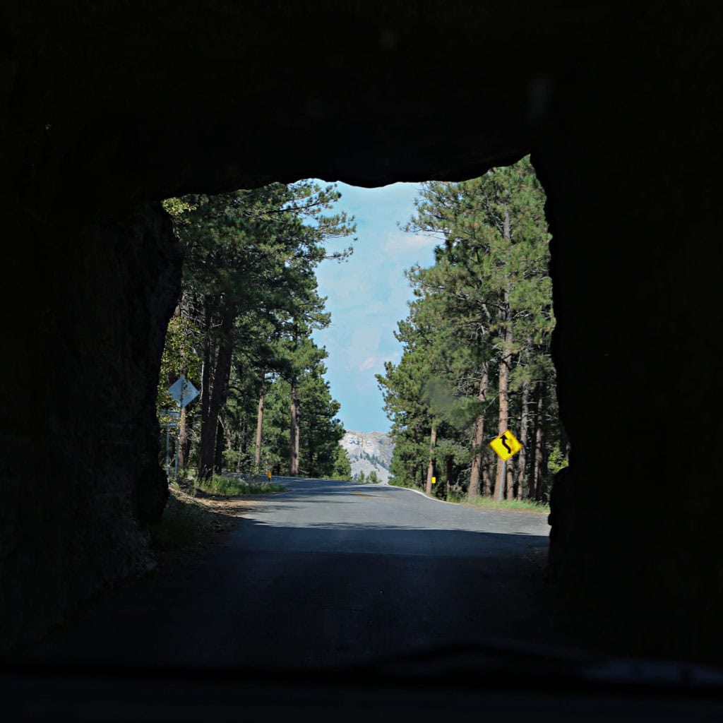 exiting the Scovel Johnson Tunnel