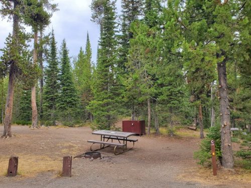 Lewis Lake Campground - Yellowstone National Park 