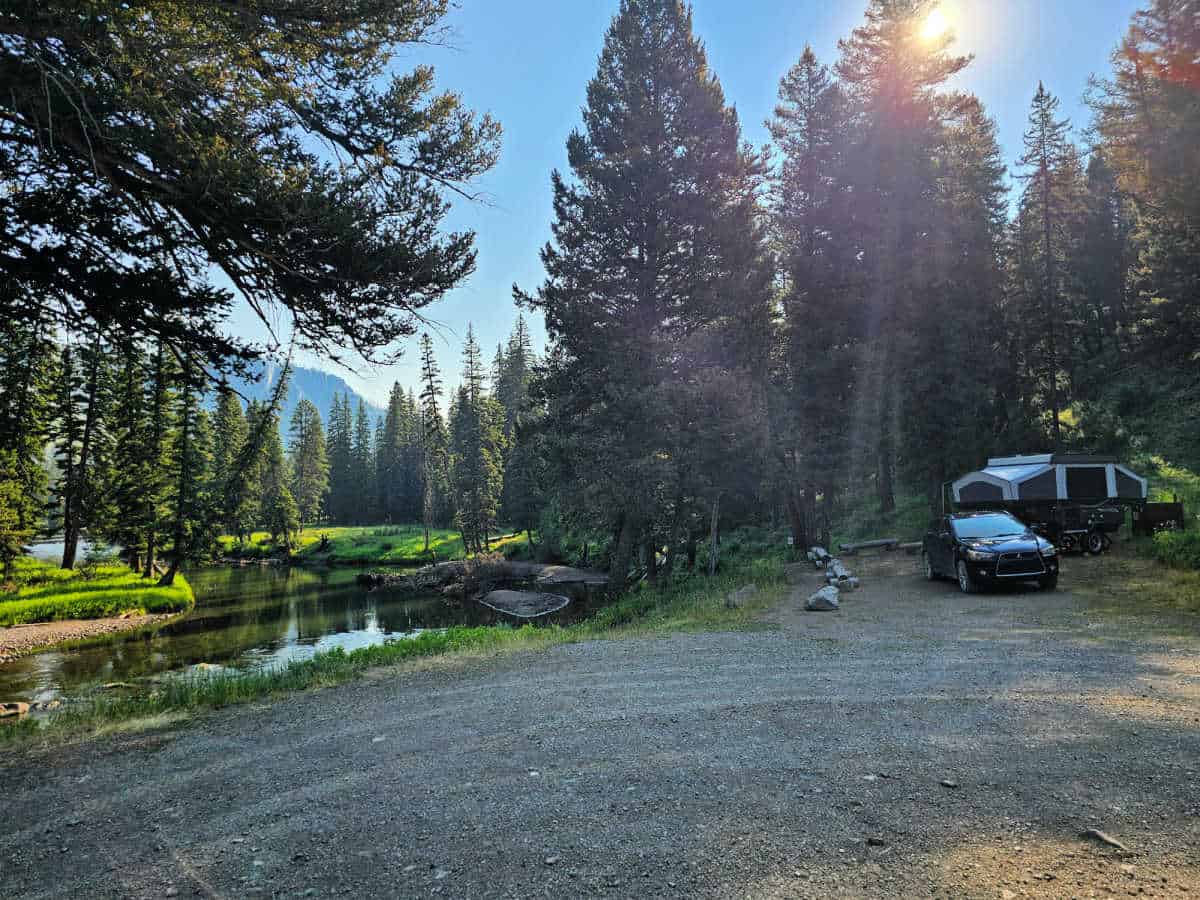 Campsite 1 Slough Creek Campground Yellowstone National Park