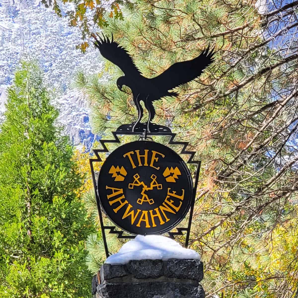 The Ahwahnee Sign