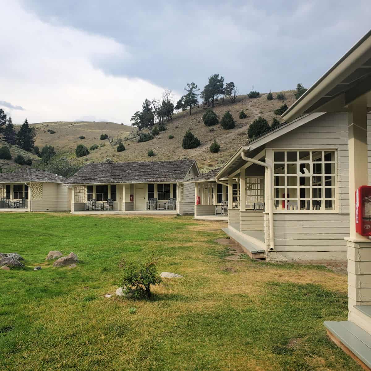 Mammoth Hot Springs Cabins at Yellowstone National Park