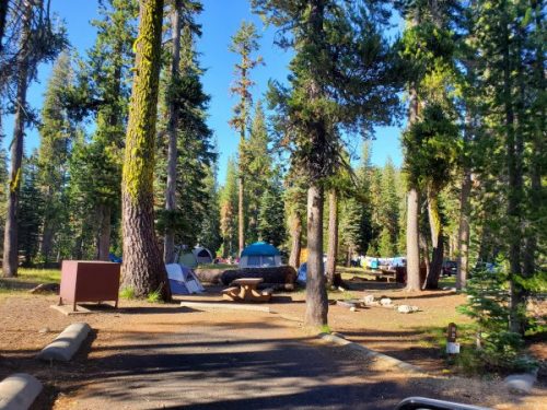 Summit Lake North Campground - Lassen Volcanic National Park 