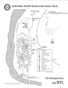 jedediah smith memorial trail map