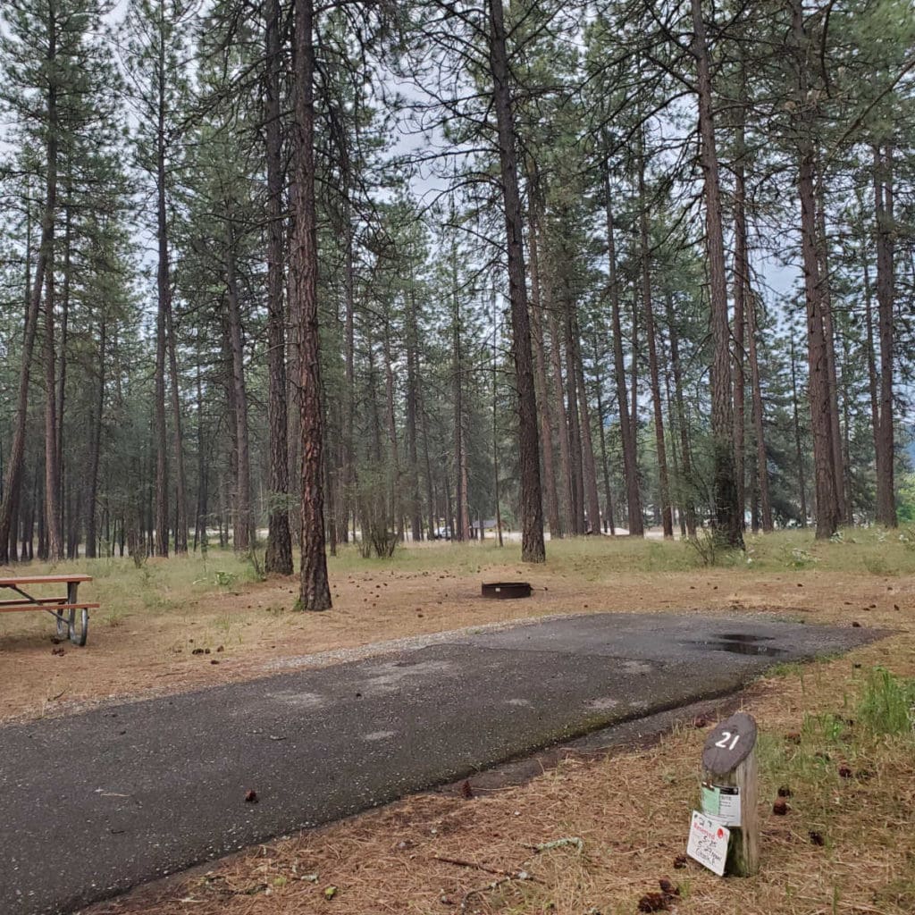 Kettle Falls Campground - Lake Roosevelt National Recreation Area ...