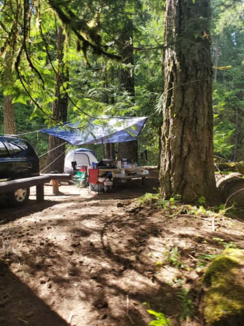 La Wis Wis Campground near Mount Rainier National Park | Park Ranger John