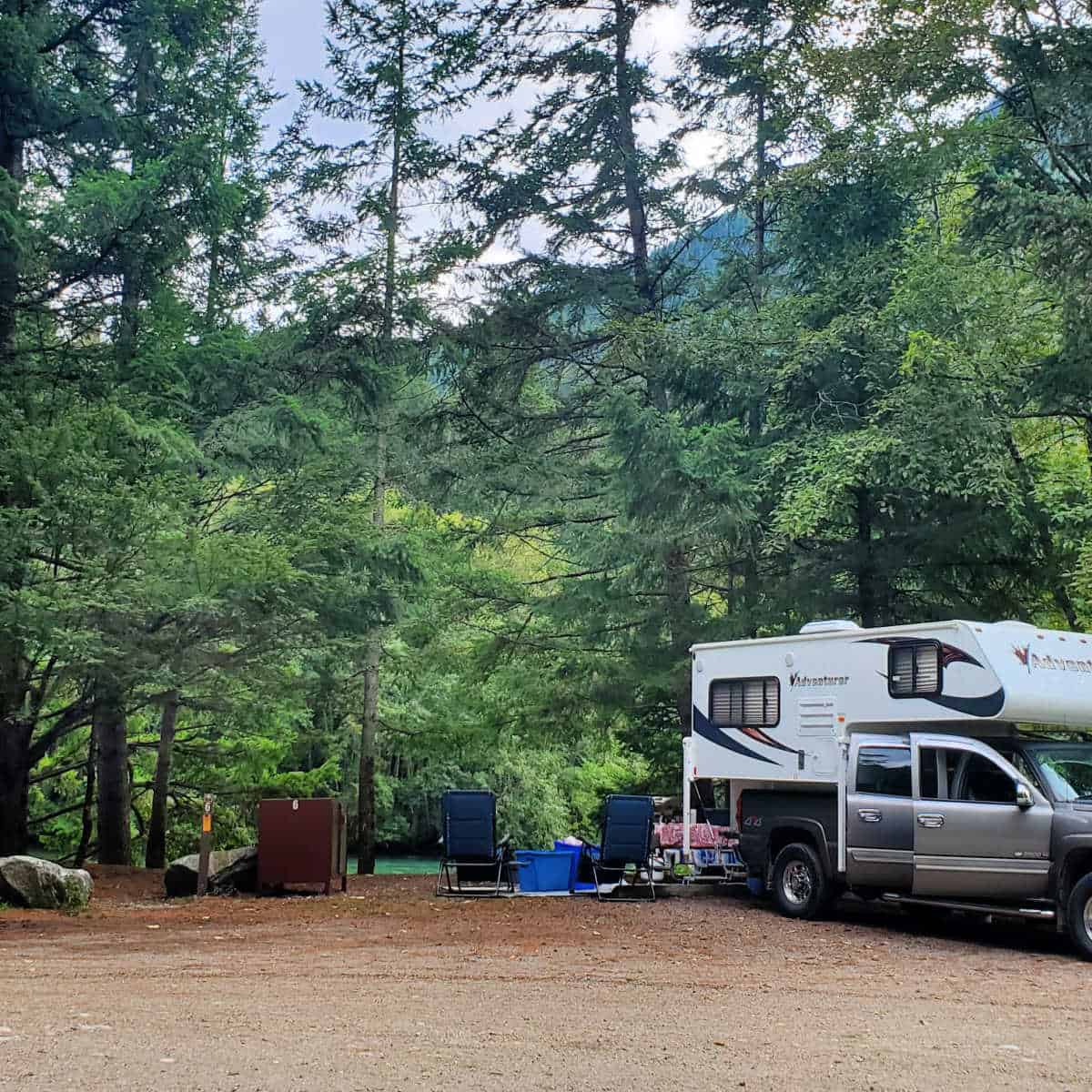 Campsite 6 Gorge Lake Campground North Cascades National Park