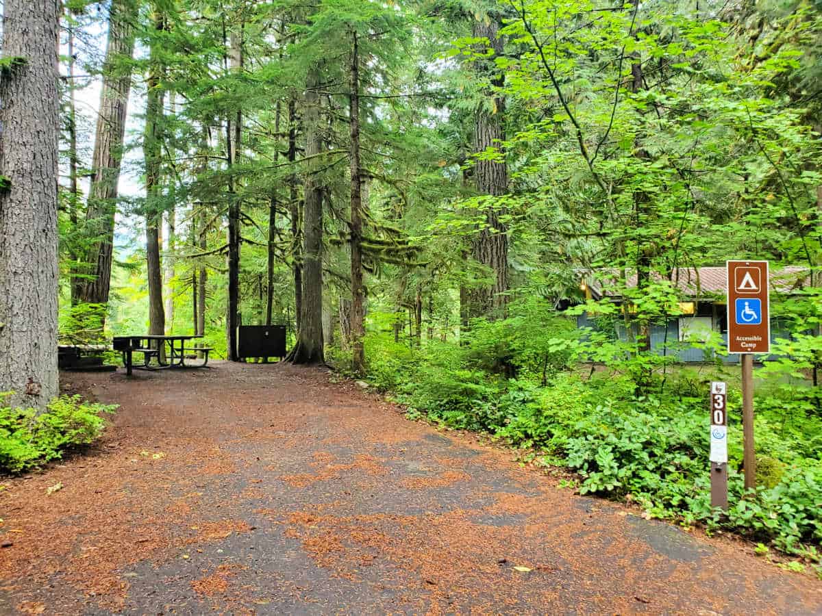 Campsite 30 Colonial Creek Campground North Cascades National Park 