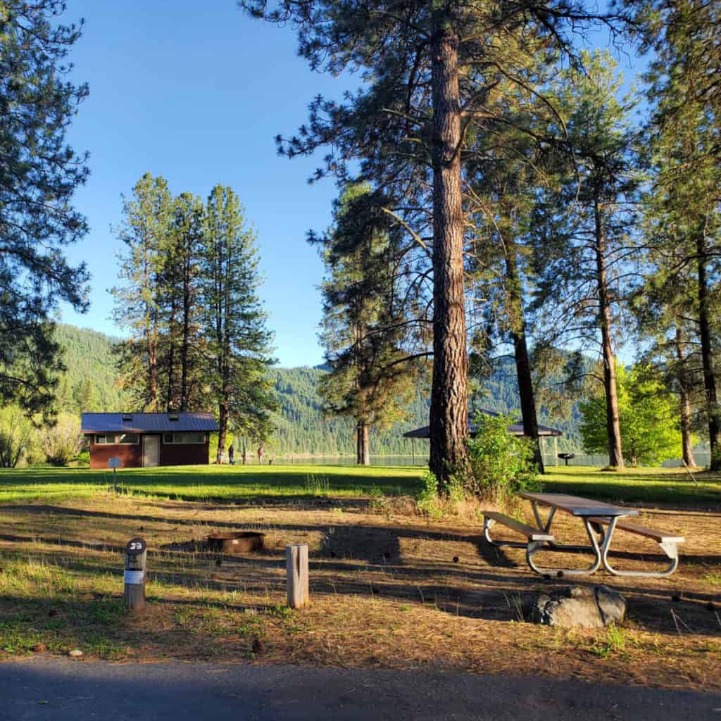 Evans Campground - Lake Roosevelt NRA | Park Ranger John