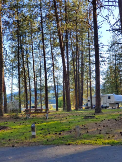 Evans Campground - Lake Roosevelt NRA | Park Ranger John