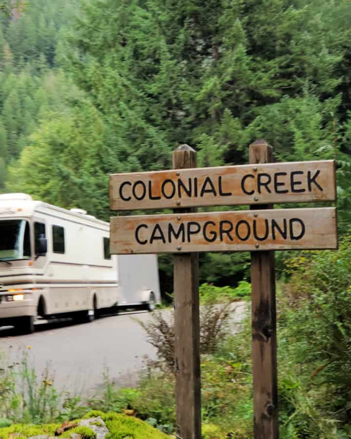 Colonial Creek Campground North Cascades National Park USA