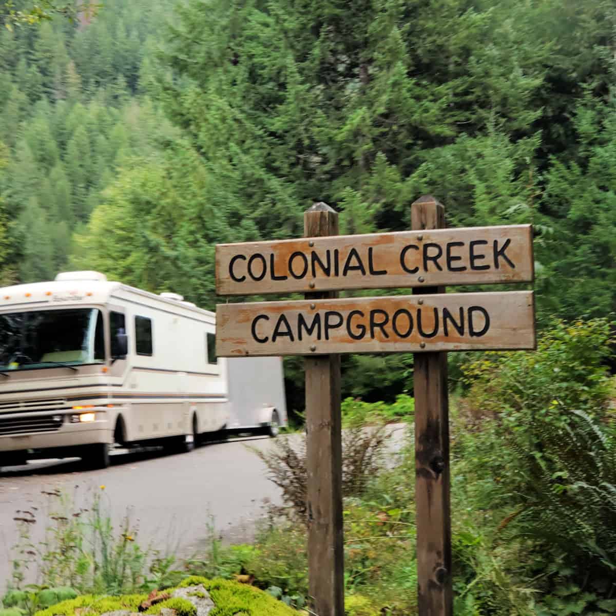 Colonial Creek Campground North Cascades National Park USA