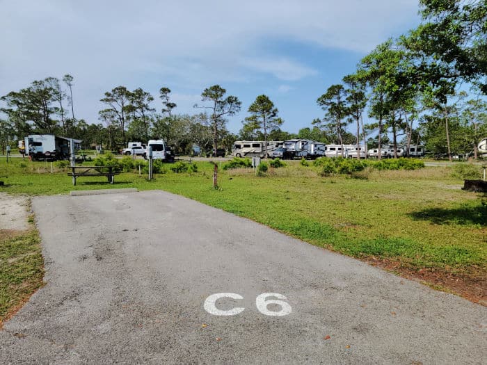 gulf islands national seashore camping