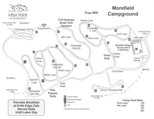 Morefield Campground - Mesa Verde National Park 