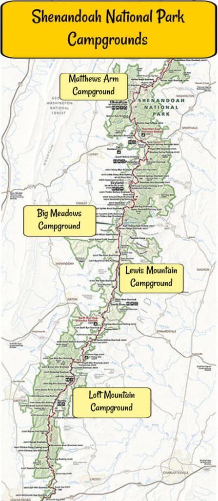Shenandoah National Park Campground Map 447x1024 