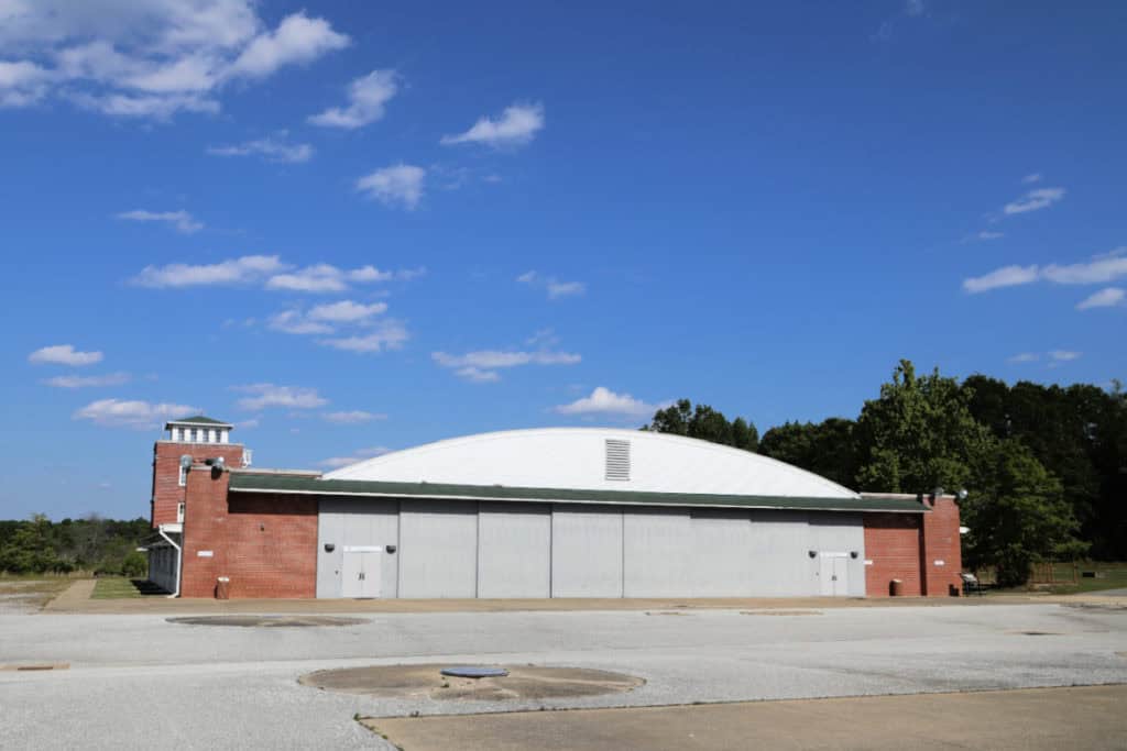 Hangar #2 at Tuskegee Airmen National Historic Site