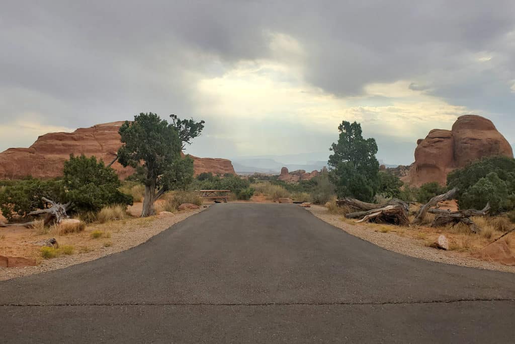 Campsite 24 Devils Garden Campground Arches National Park