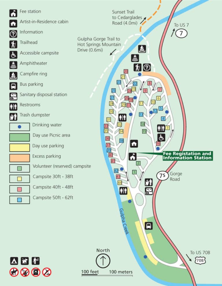 Gulpha Gorge Campground - Hot Springs National Park Camping | Park ...