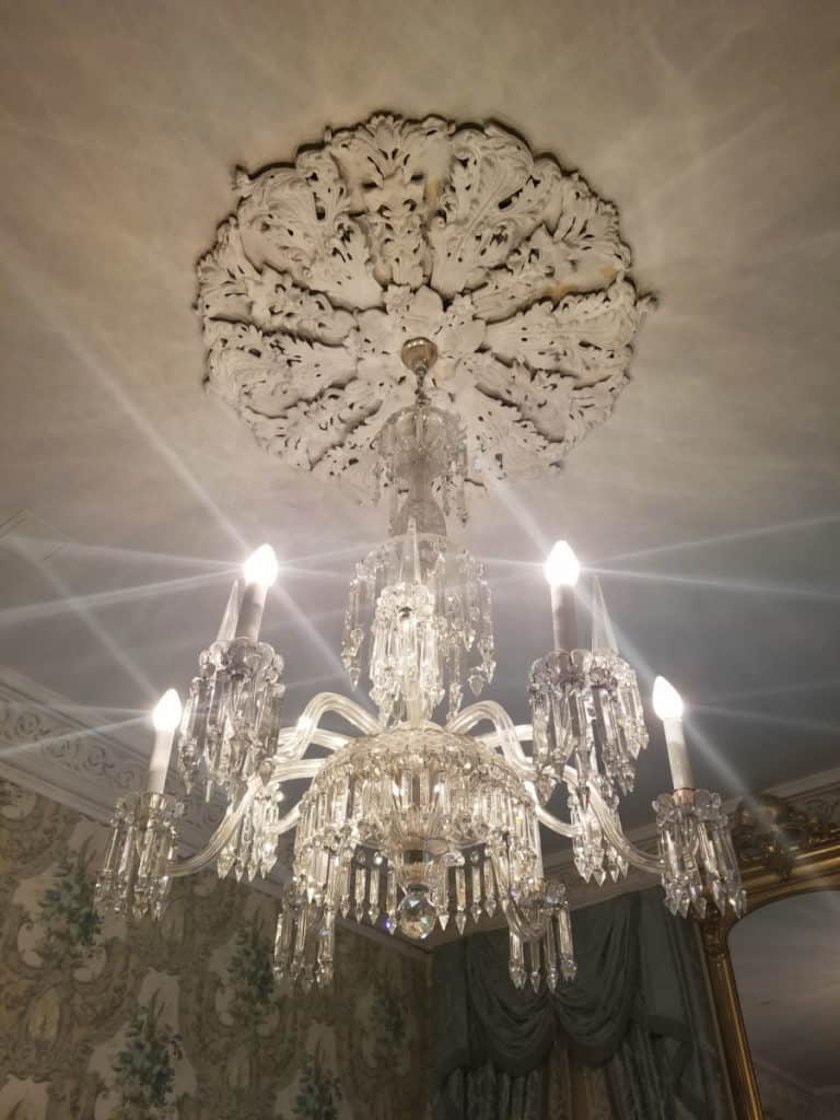 Chandelier at Theodore Roosevelt Birthplace National Historical Site