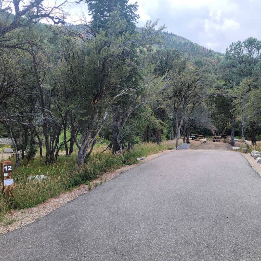 Campsite 12 Upper Lehman Creek Campground Great Basin National Park