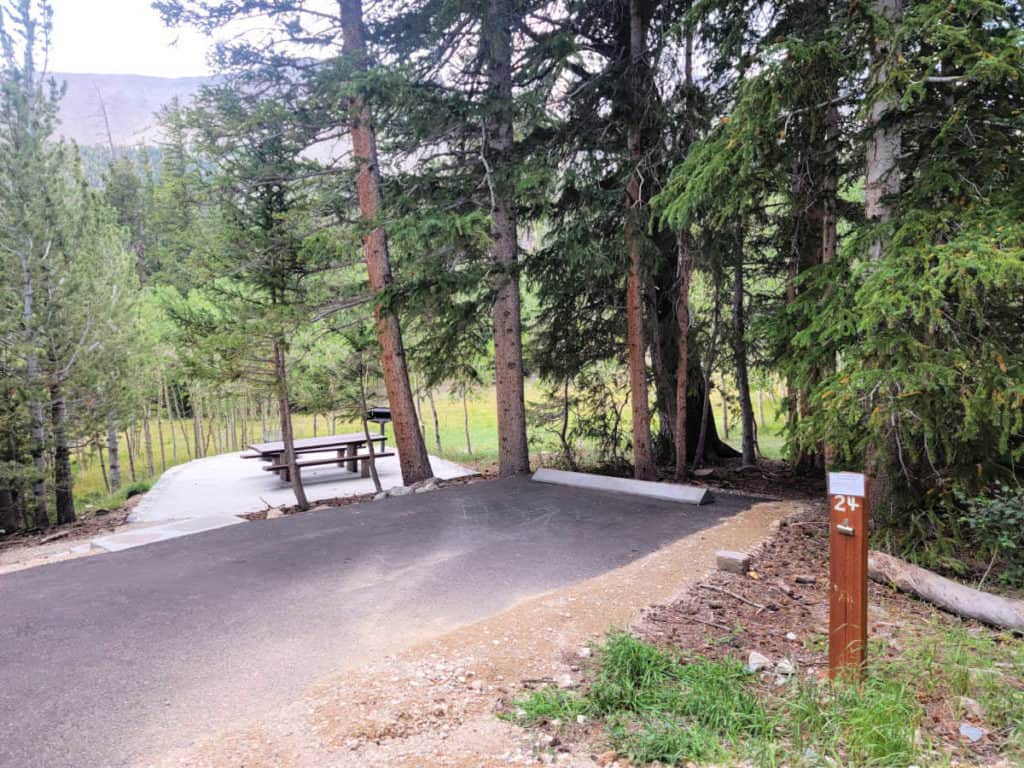 Campsite 24 Wheeler Peak Campground Great Basin National Park