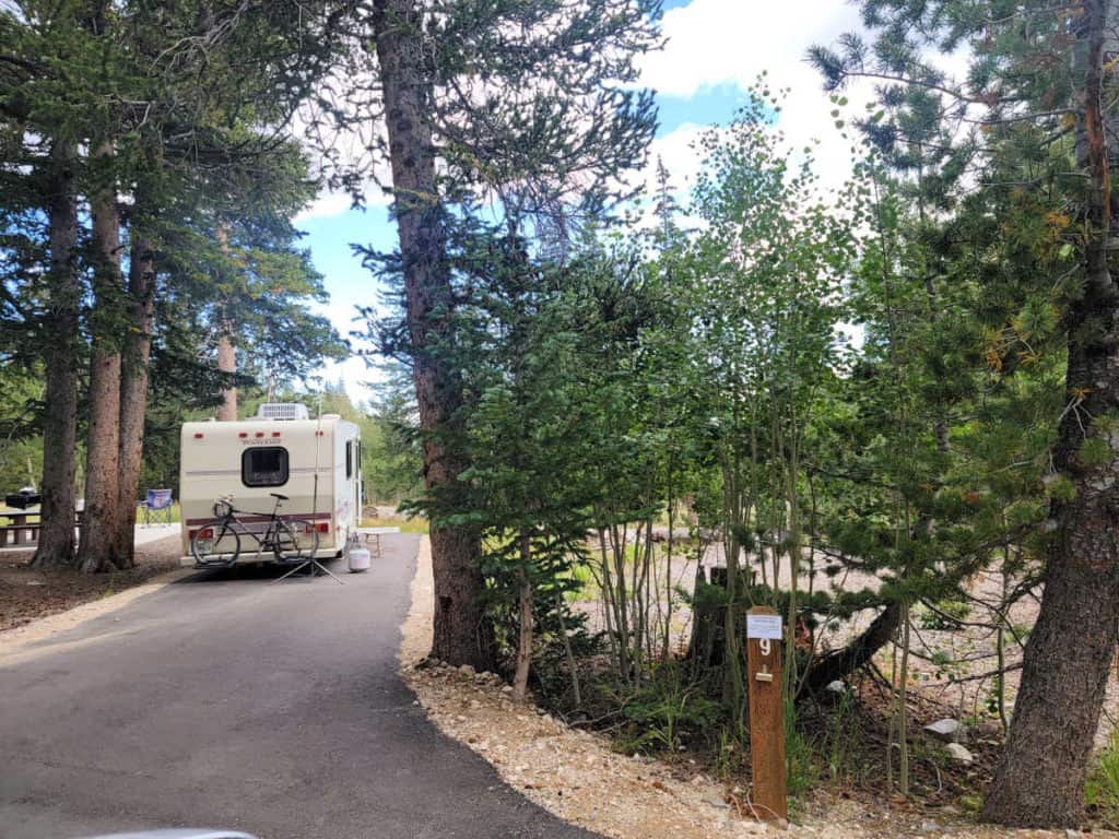 Campsite 9 Wheeler Peak Campground Great Basin National Park