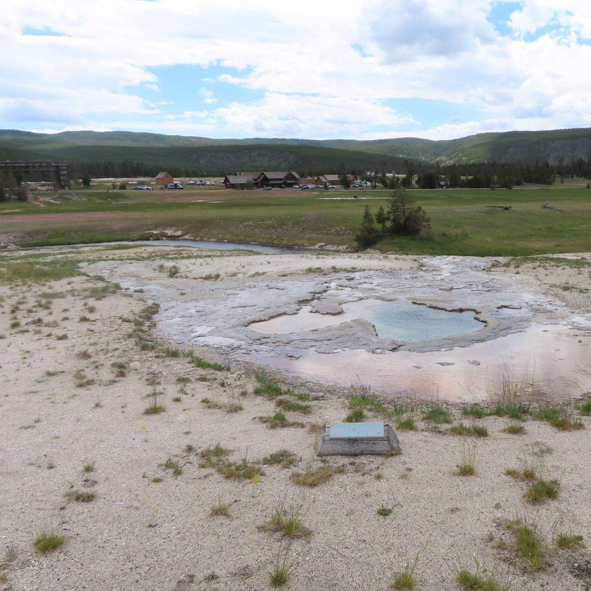 Depression Geyser Upper Geyser Basin Yellowstone National Park