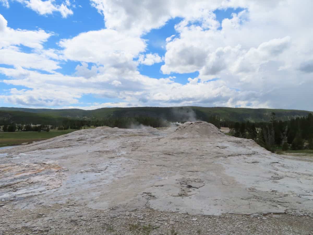 Lion Geyser Group on Geyser Hill Upper Geyser Basin Yellowstone National Park