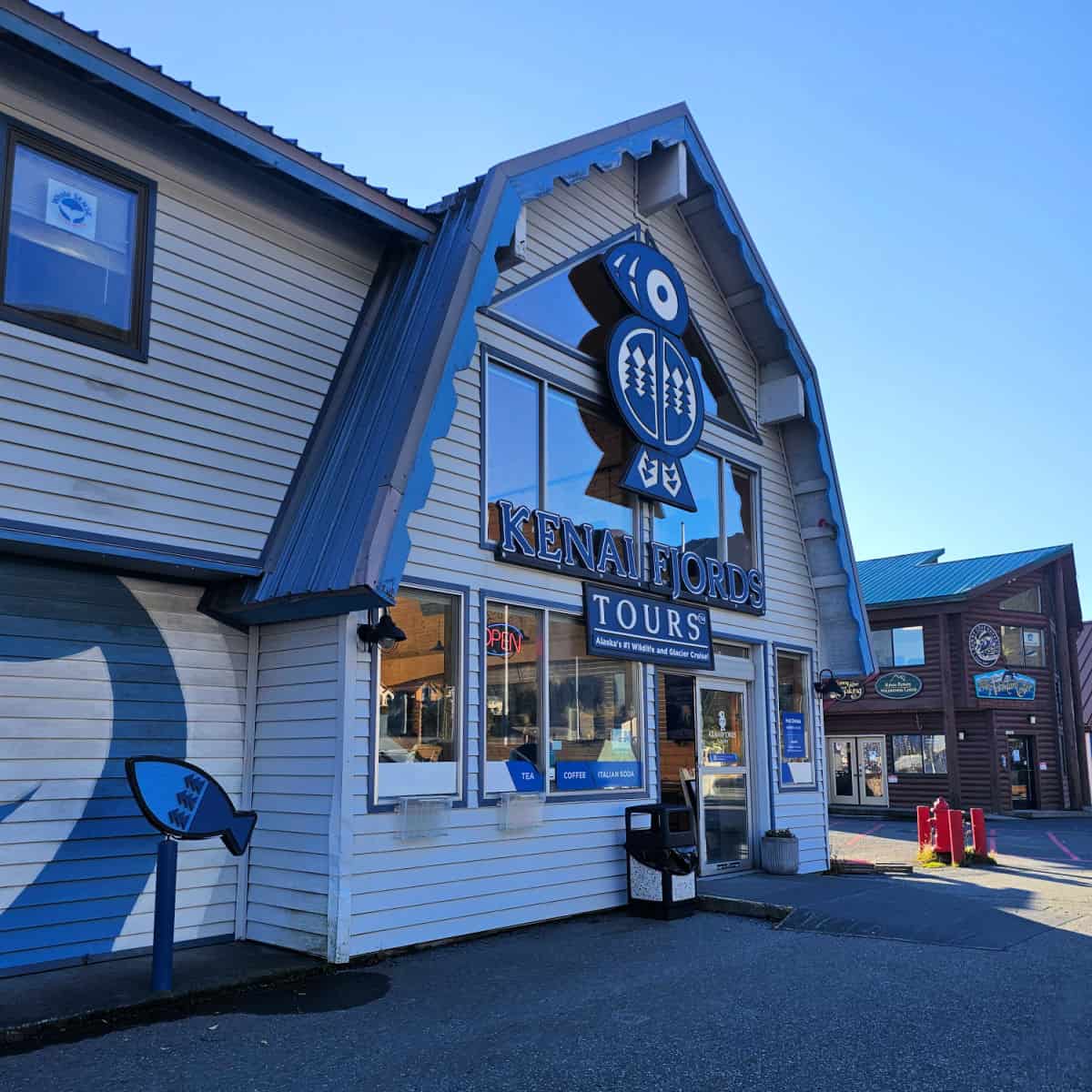 Kenai Fjords Tours Check-in office Seward Alaska