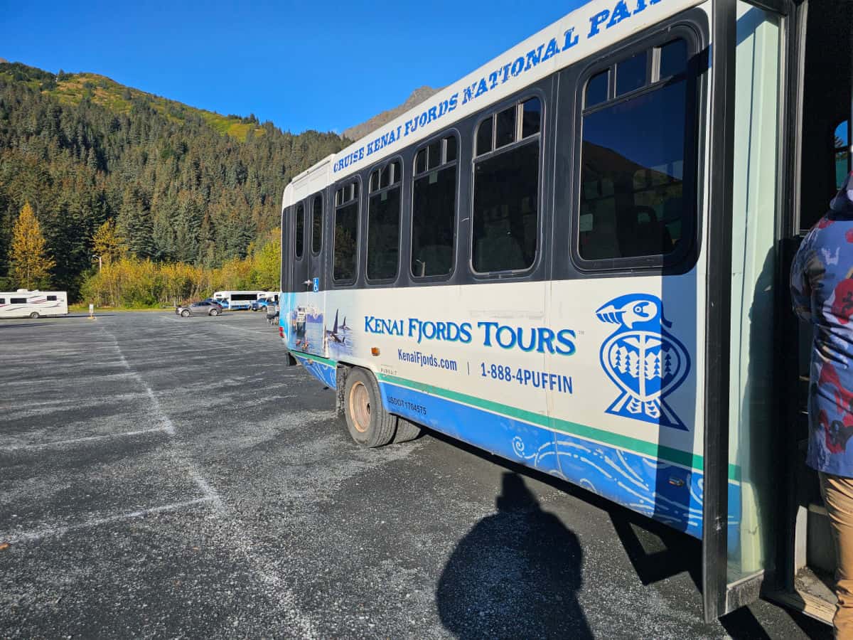 Shuttle Bus for Kenai Fjords Tours