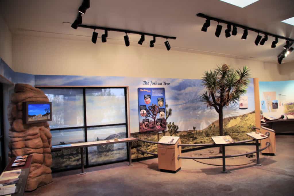 Inside Oasis Visitor Center Joshua Tree National Park