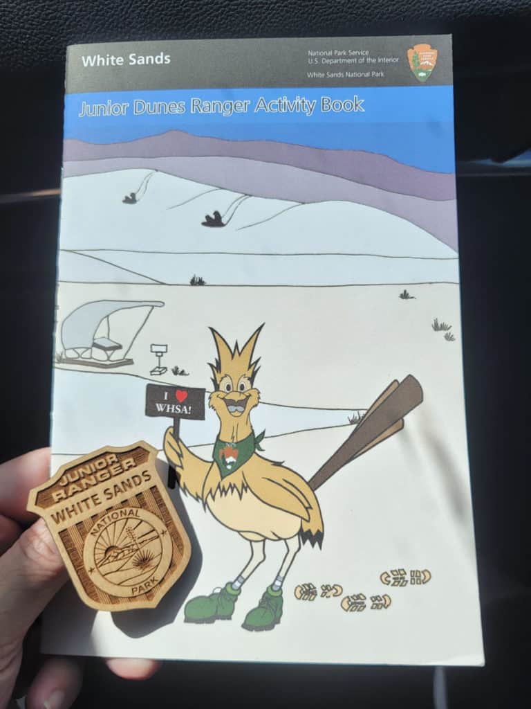 White Sands Junior Ranger Activity Book