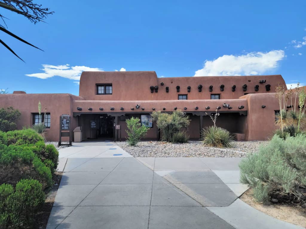 White Sands National Park visitor center